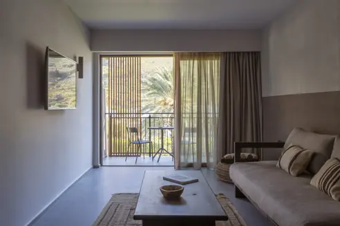 Suite med balkon/terrasse