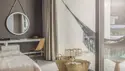 Dobbeltværelse med terrasse og fælles pool