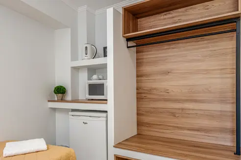 1-værelses lejlighed med balkon