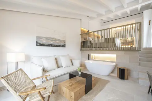 Junior suite med balkon/terrasse