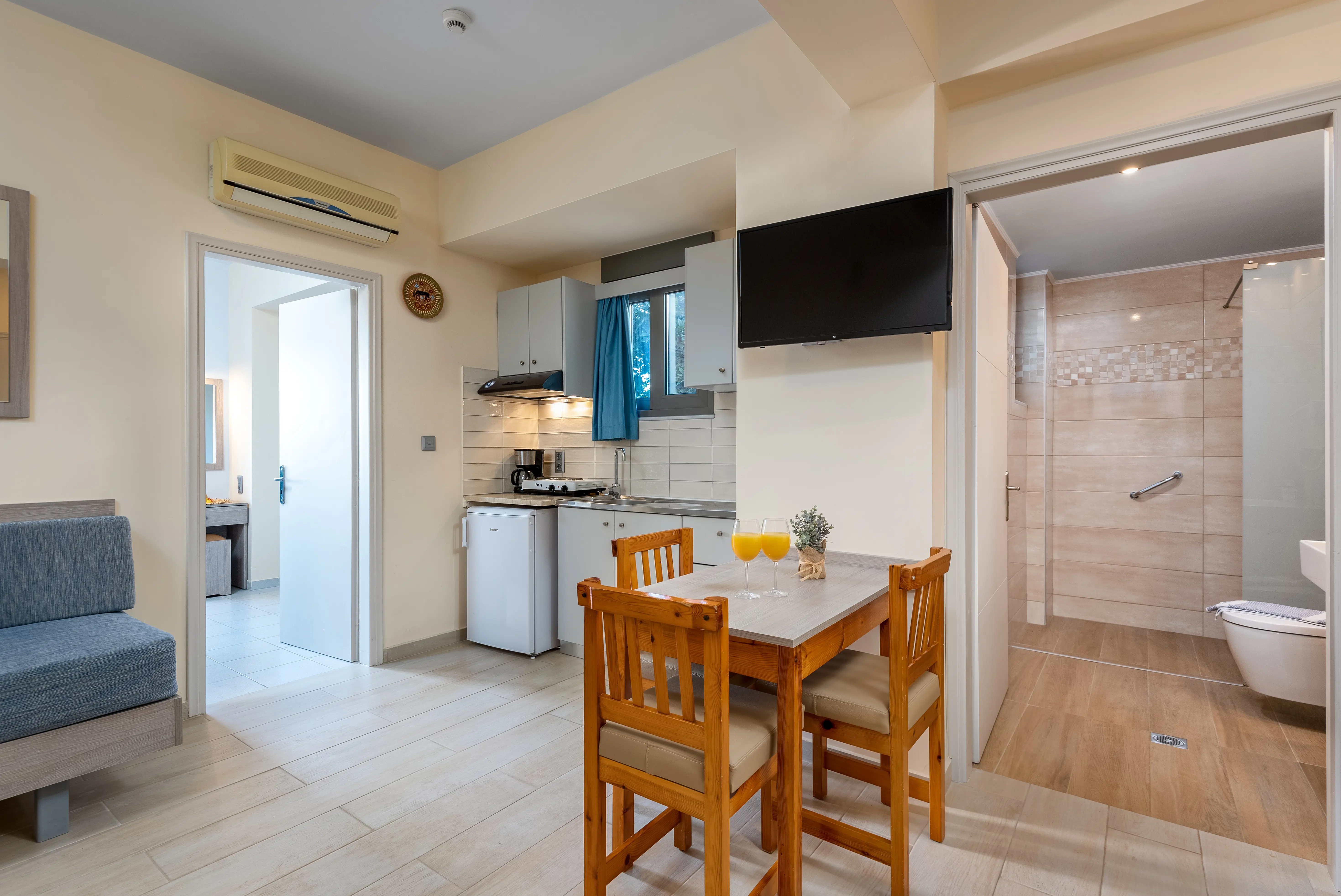 2-vær. lejlighed superior med balkon/terrasse og udsigt til have