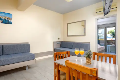 2-vær. lejlighed superior med balkon/terrasse og udsigt til have