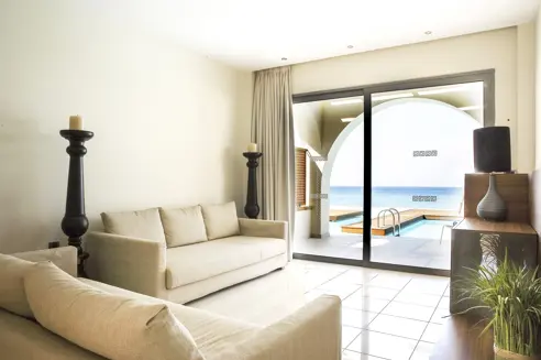 Grand Suite med balkon/terrasse og swim-up pool