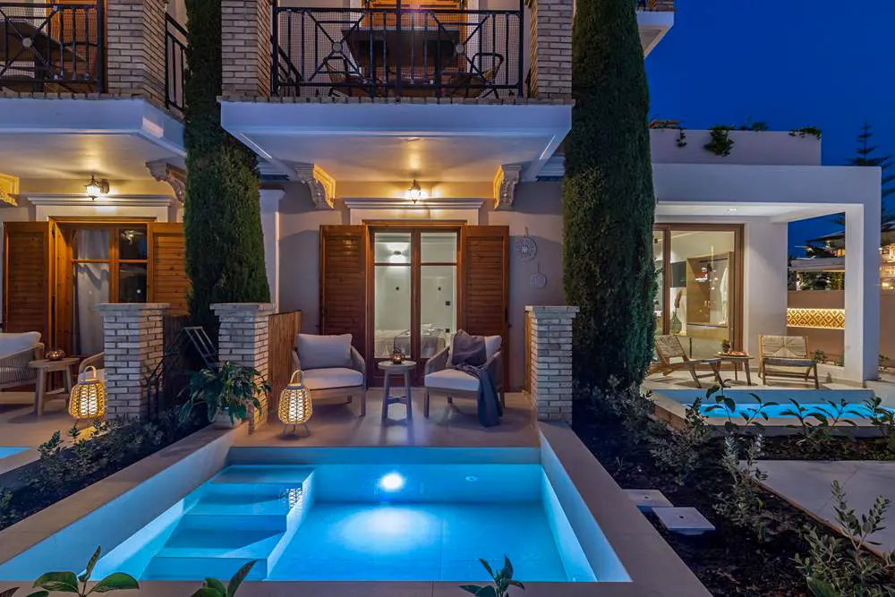 Suite Deluxe med balkon/terrasse og privat pool
