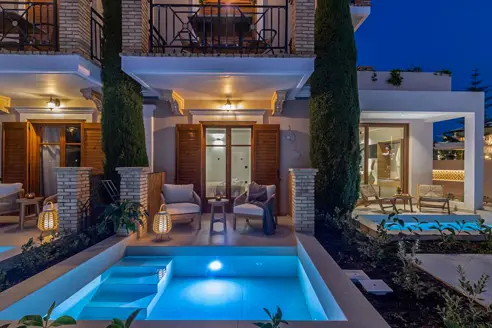 Suite Deluxe med balkon/terrasse og privat pool