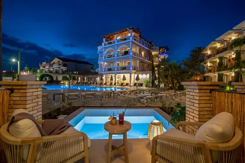 Suite Deluxe med balkon/terrasse og privat pool