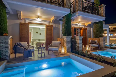 Suite Deluxe med balkon/terrasse og privat pool