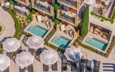 Suite Deluxe med balkon/terrasse og privat pool