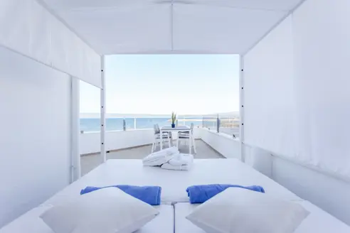 2-værelses premium lejlighed med terrasse og havudsigt på 1. sal