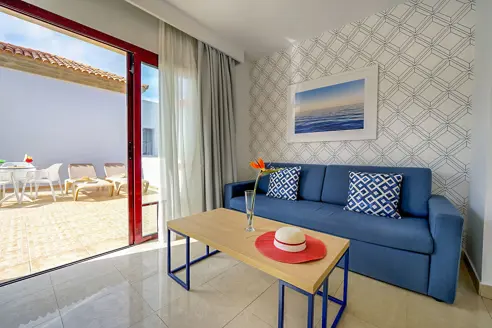 2-værelses lejlighed Deluxe med balkon/terrasse, øverste etager