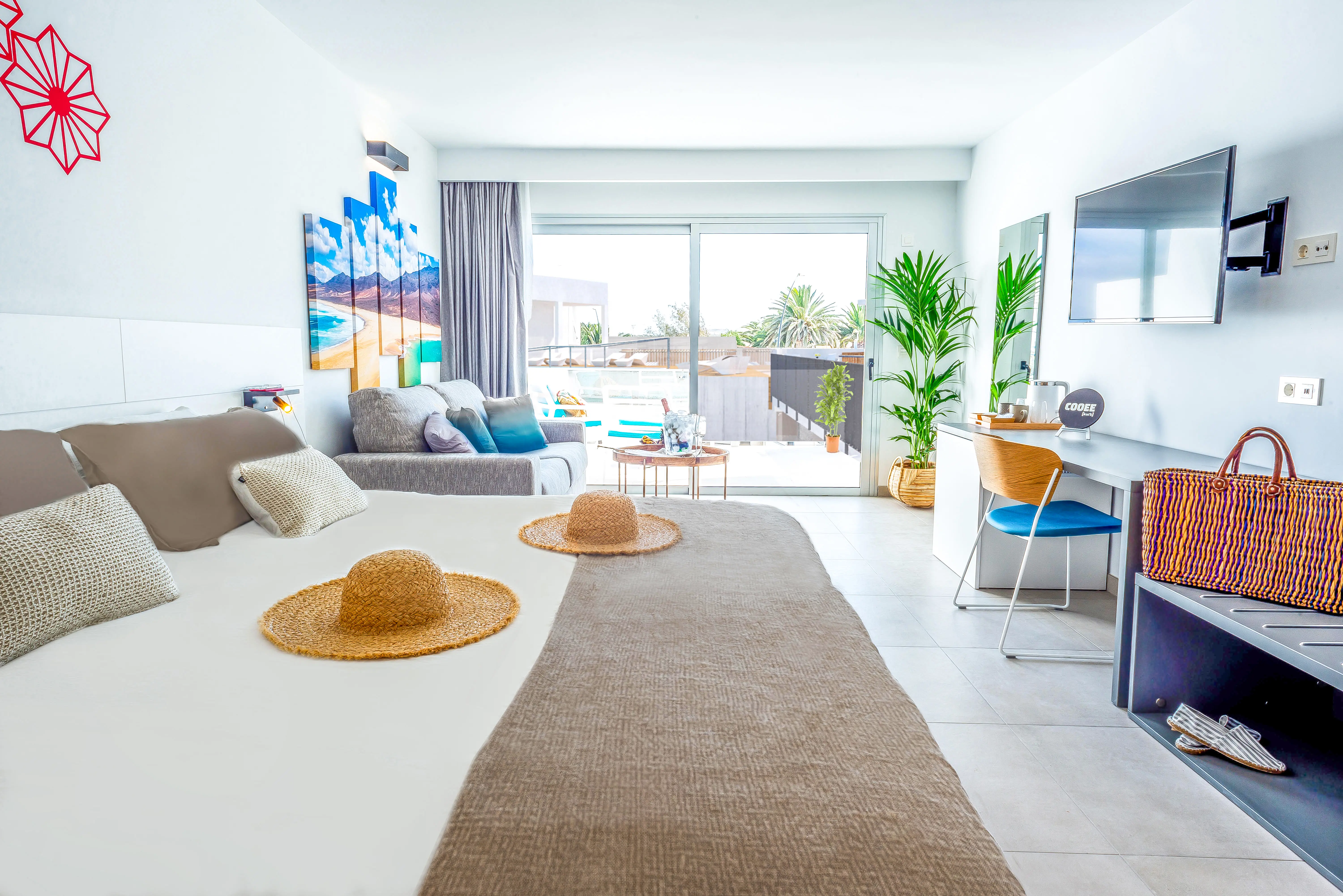 Junior suite med balkon/terrasse