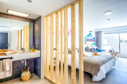 Junior suite med balkon/terrasse