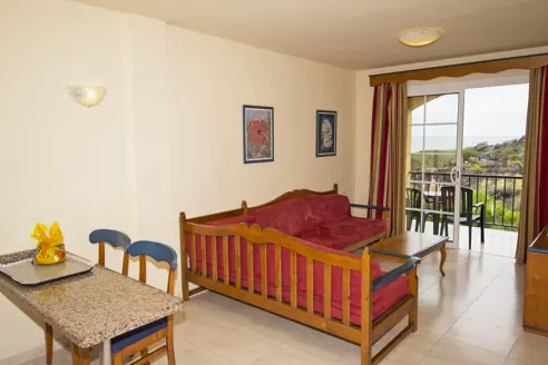 2-værelses lejlighed med balkon/terrasse