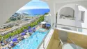 2-værelses lejlighed med balkon/terrasse og skrå havudsigt