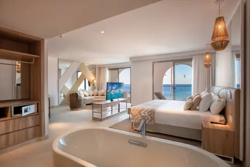Suite Platinum med balkon/terrasse og havudsigt