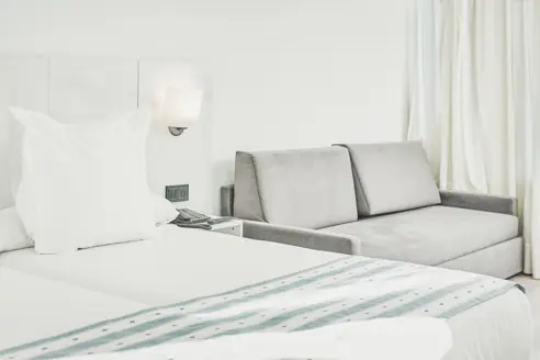 Suite med to værelser og balkon