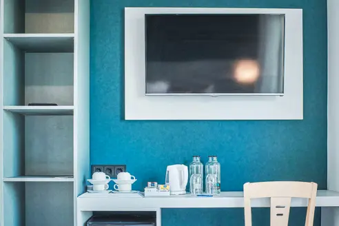 Suite med to værelser og balkon