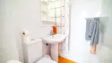 2-værelses lejlighed med terrasse og pooludsigt (grundplan)