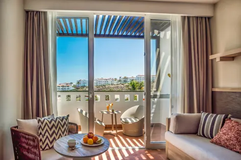 Familieværelse Superior med balkon/terrasse