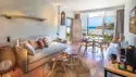 Suite med balkon/terrasse og skrå havudsigt