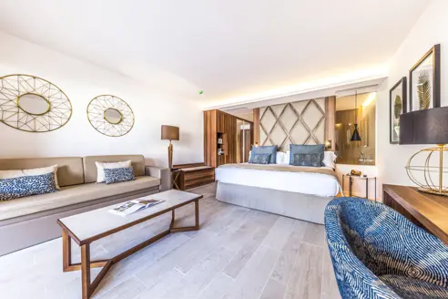 Junior Suite med terrasse og swim up