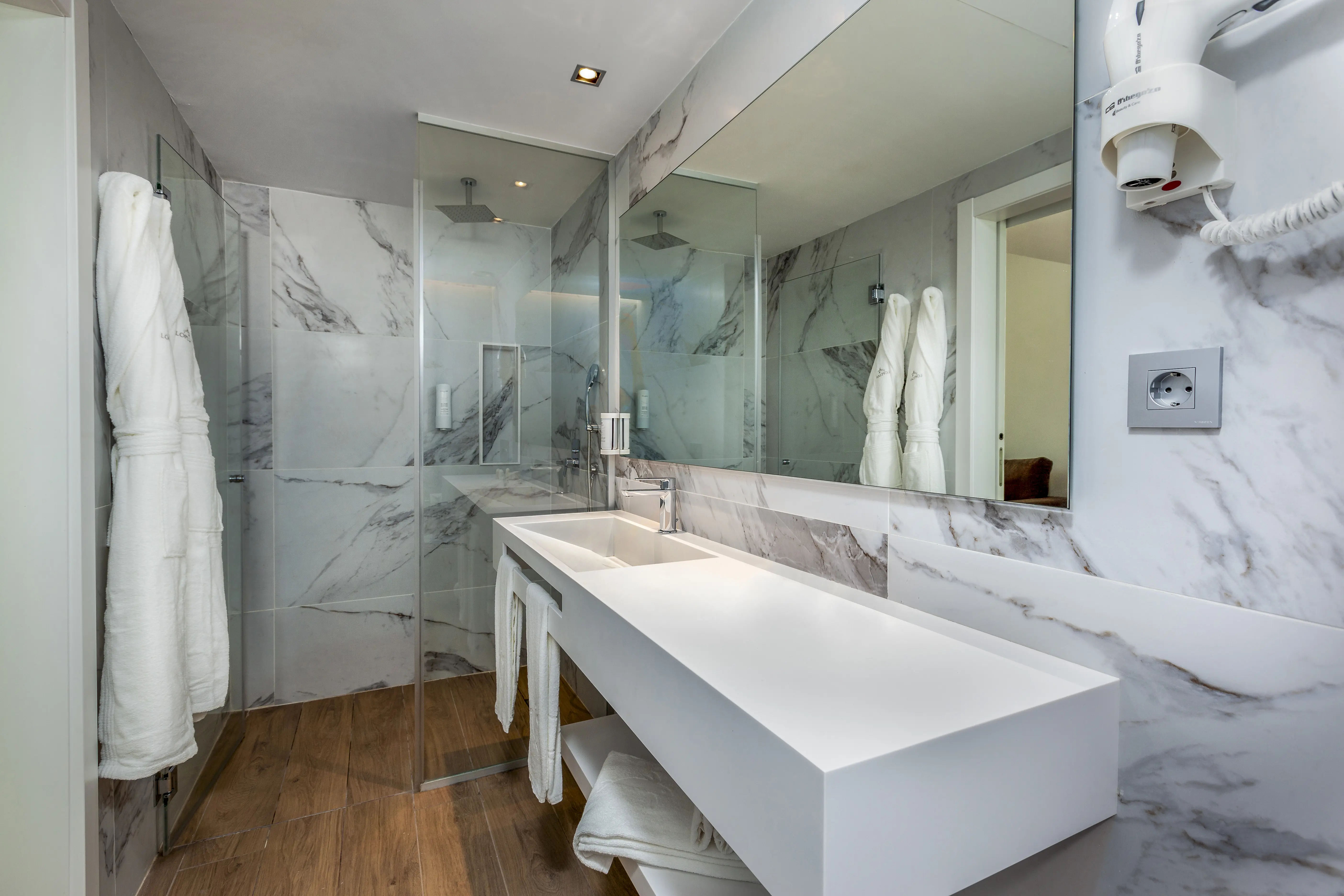 Suite med balkon/terrasse