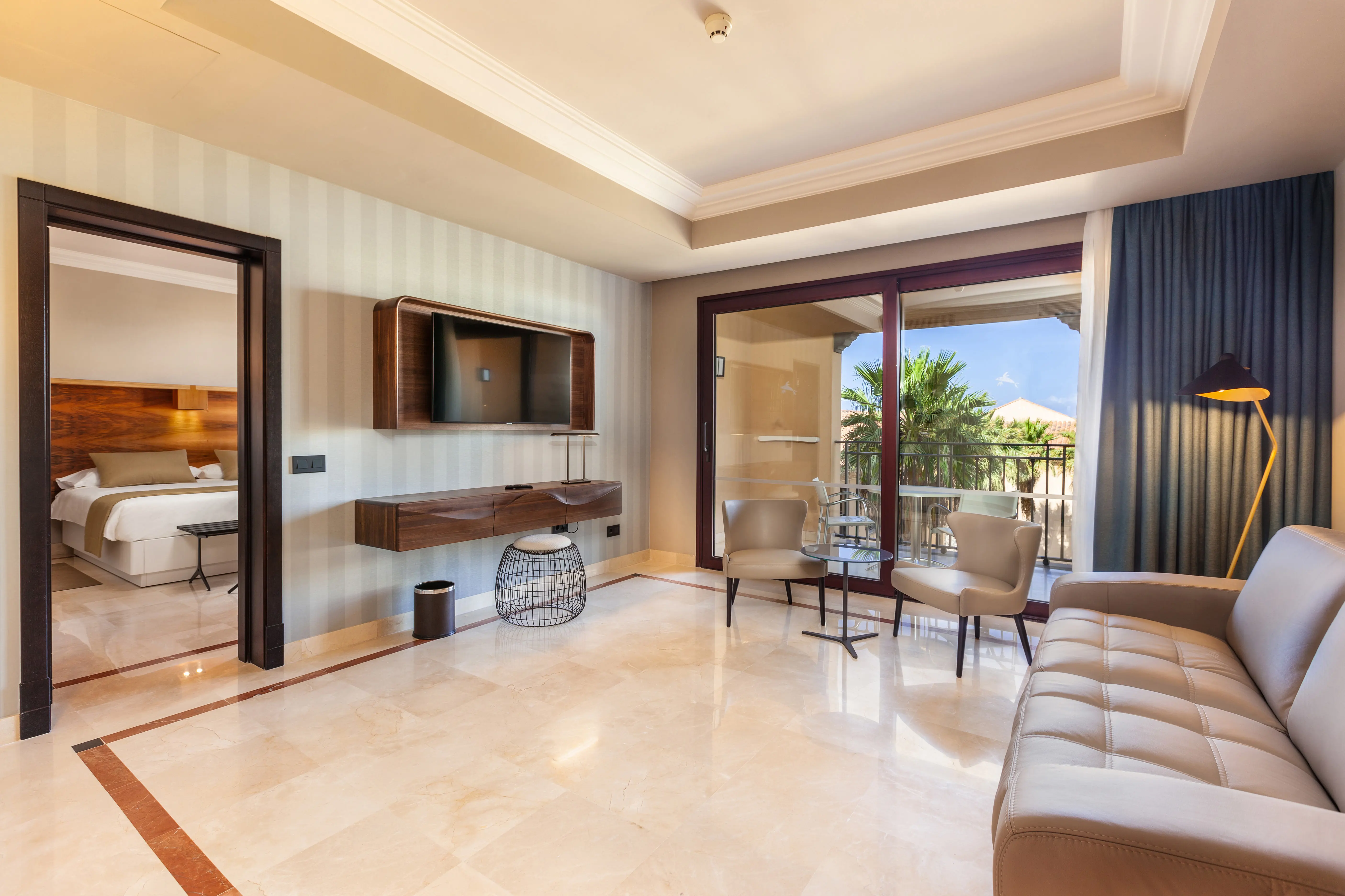 Suite med balkon/terrasse