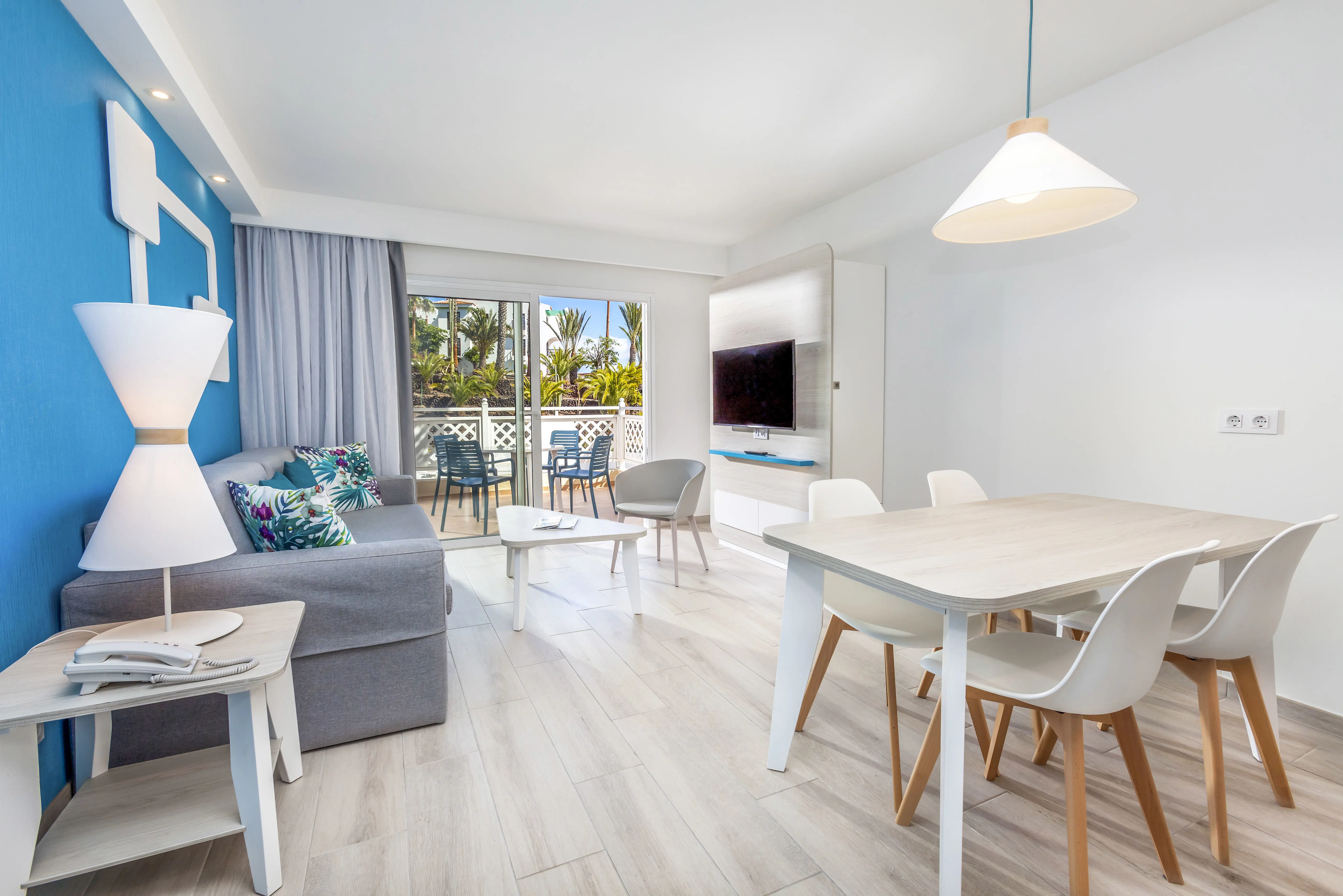 Suite med balkon/terrasse