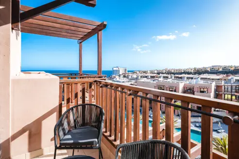 Junior suite med balkon/terrasse