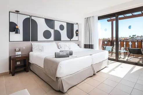Junior suite med balkon/terrasse