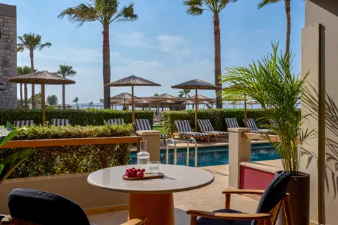 Junior Suite med swim-up