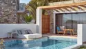 Dobbeltværelse med terrasse og privat pool