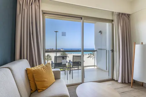 Dobbeltværelse med balkon/terrasse og havudsigt