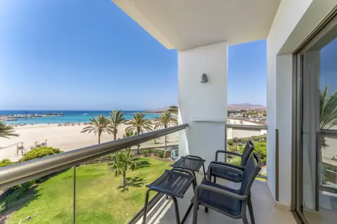 Dobbeltværelse Deluxe med balkon/terrasse og havudsigt