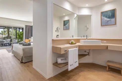 Dobbeltværelse Deluxe med balkon/terrasse (hydromassage)