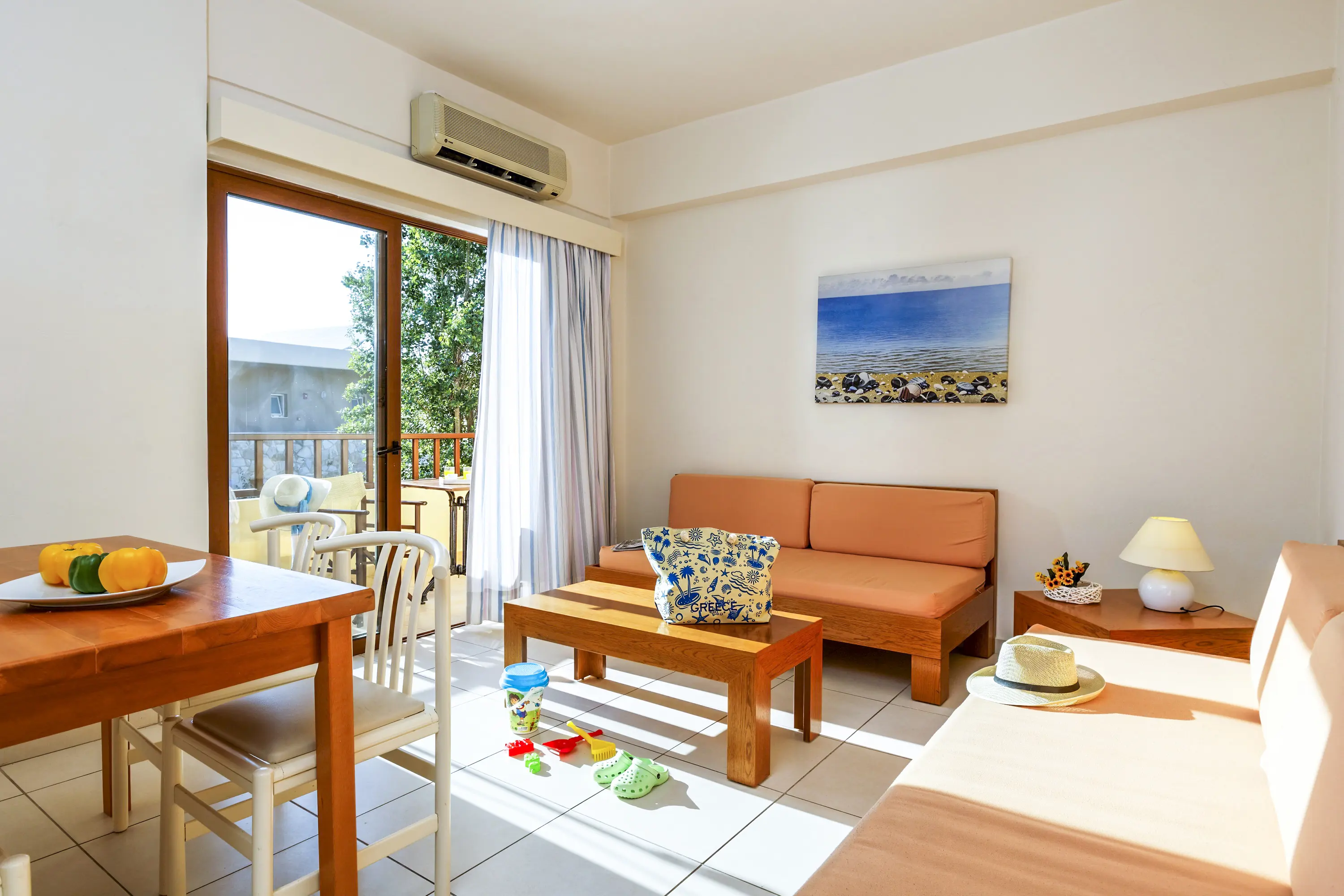 2-værelses lejlighed med balkon/terrasse