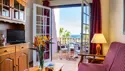 2-værelses lejlighed med balkon/terrasse og havudsigt