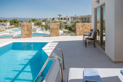 Luksus suite med privat pool