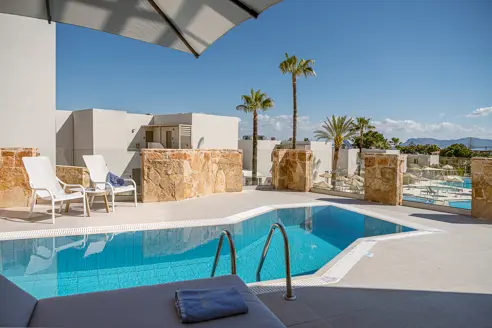 Luksus suite med privat pool
