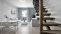 2-værelses lejlighed - maisonette med balkon/terrasse
