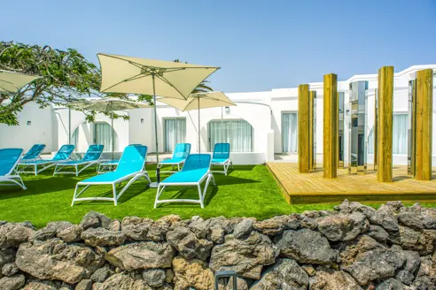 Suite med balkon/terrasse