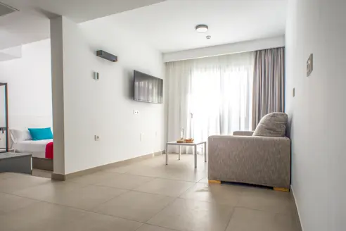 Suite med balkon/terrasse