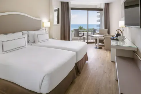 Dobbeltværelse Melia meed balkon/terrasse og havudsigt