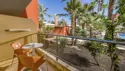 Dobbeltværelse med balkon/terrasse og skrå havudsigt