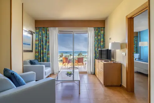 Suite med balkon/terrase og havudsigt