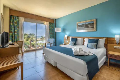Suite med balkon/terrase og havudsigt