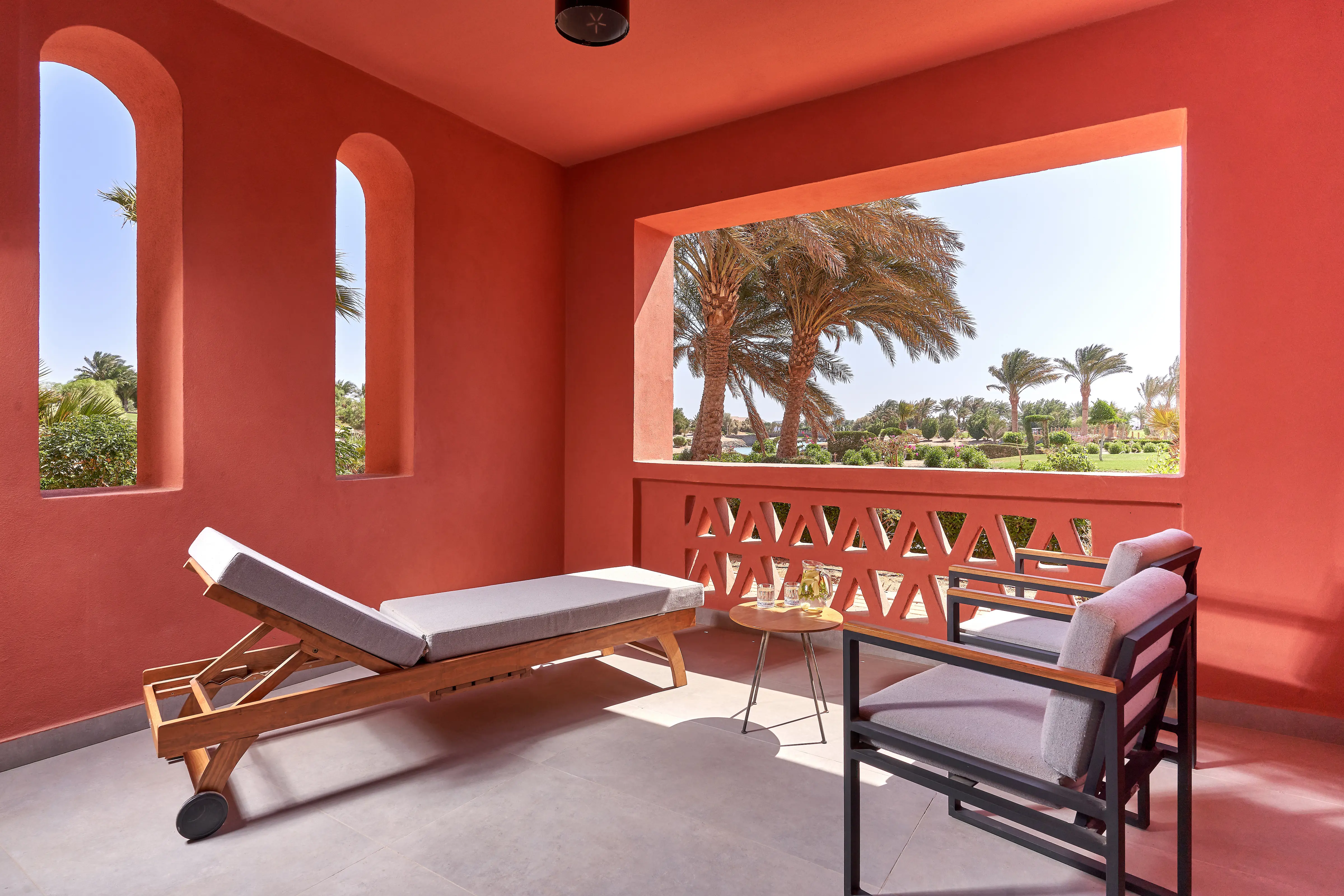 Junior Suite med balkon/terrasse og udsigt til lagunen